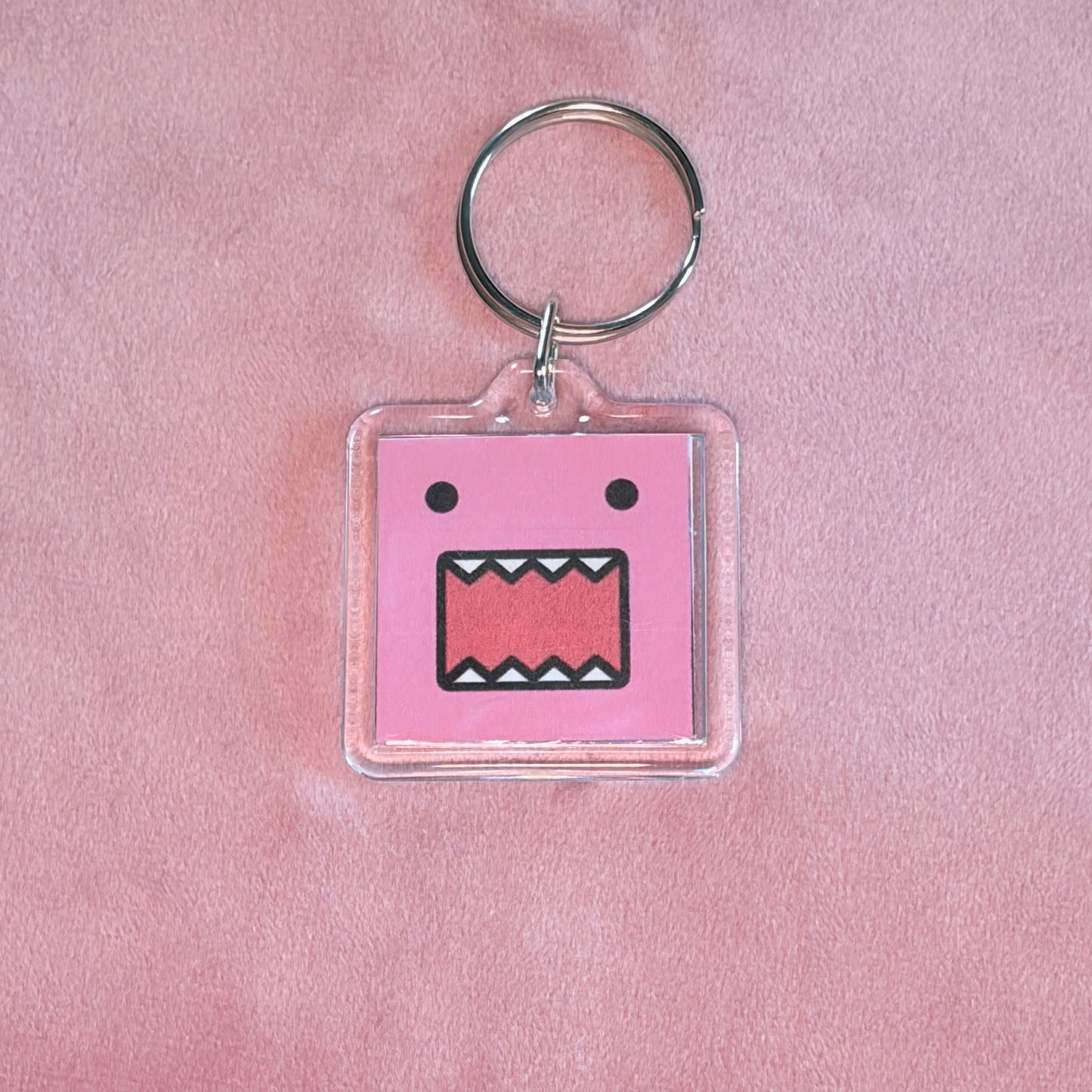 pink keychain
