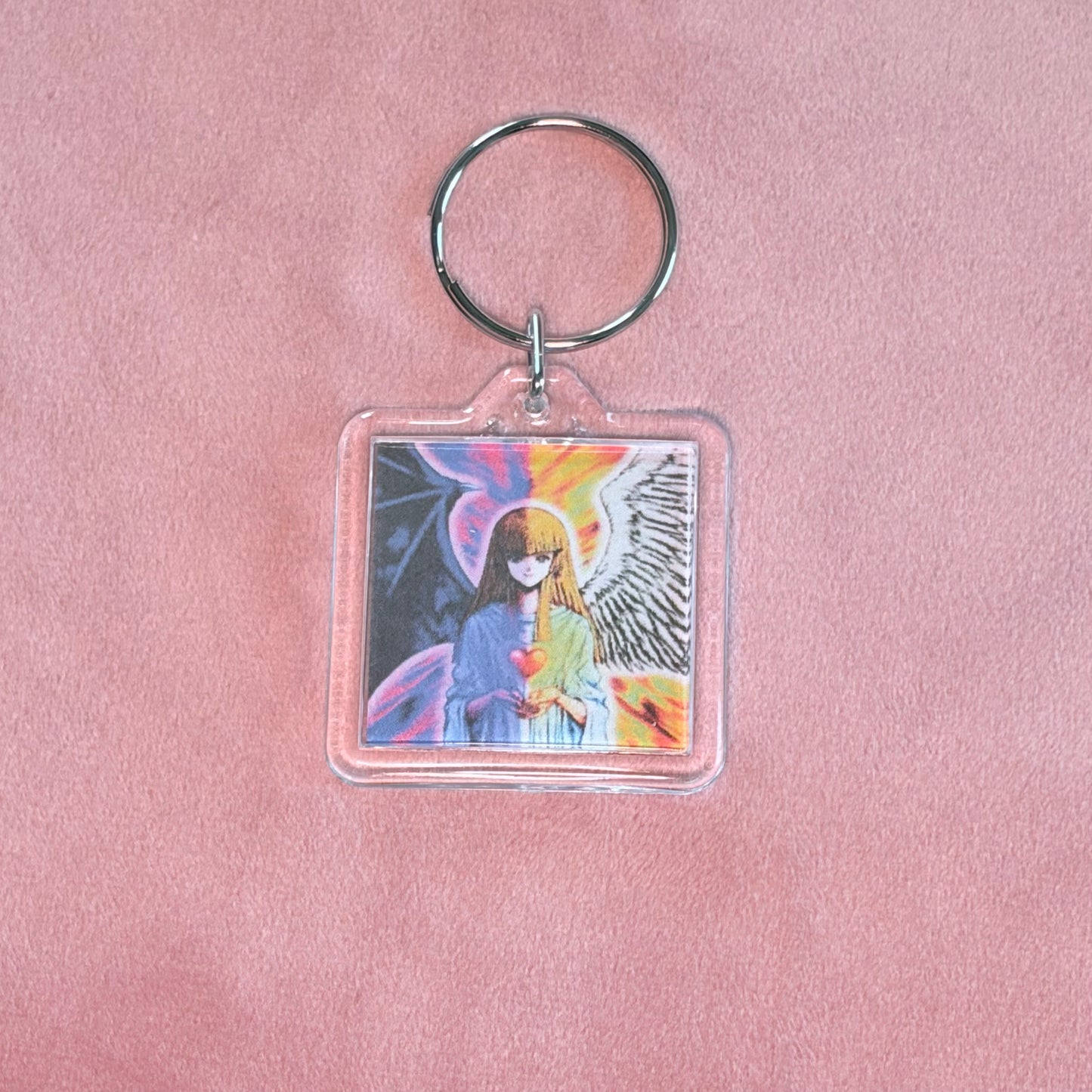 change of heart keychain