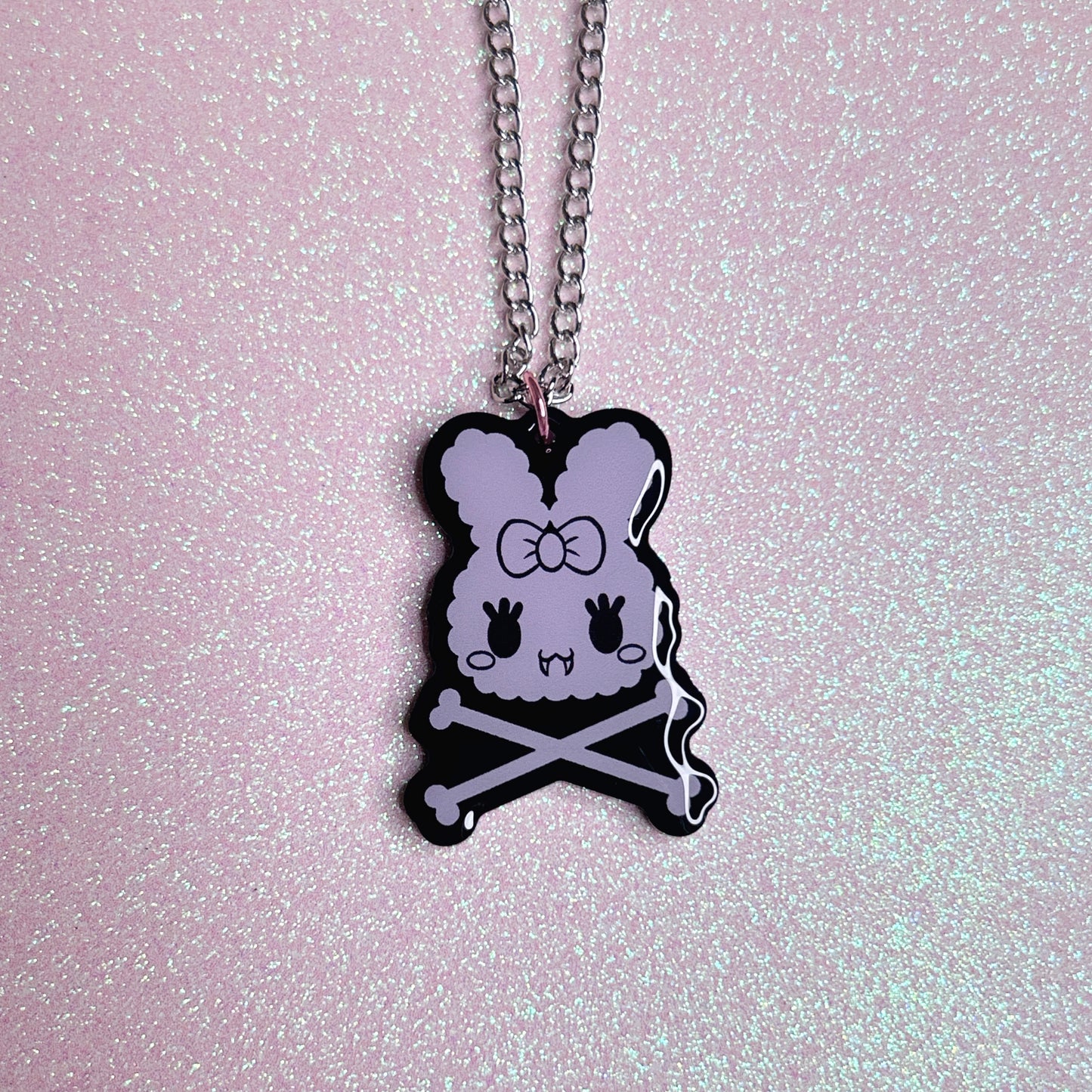 kira crossbones necklace