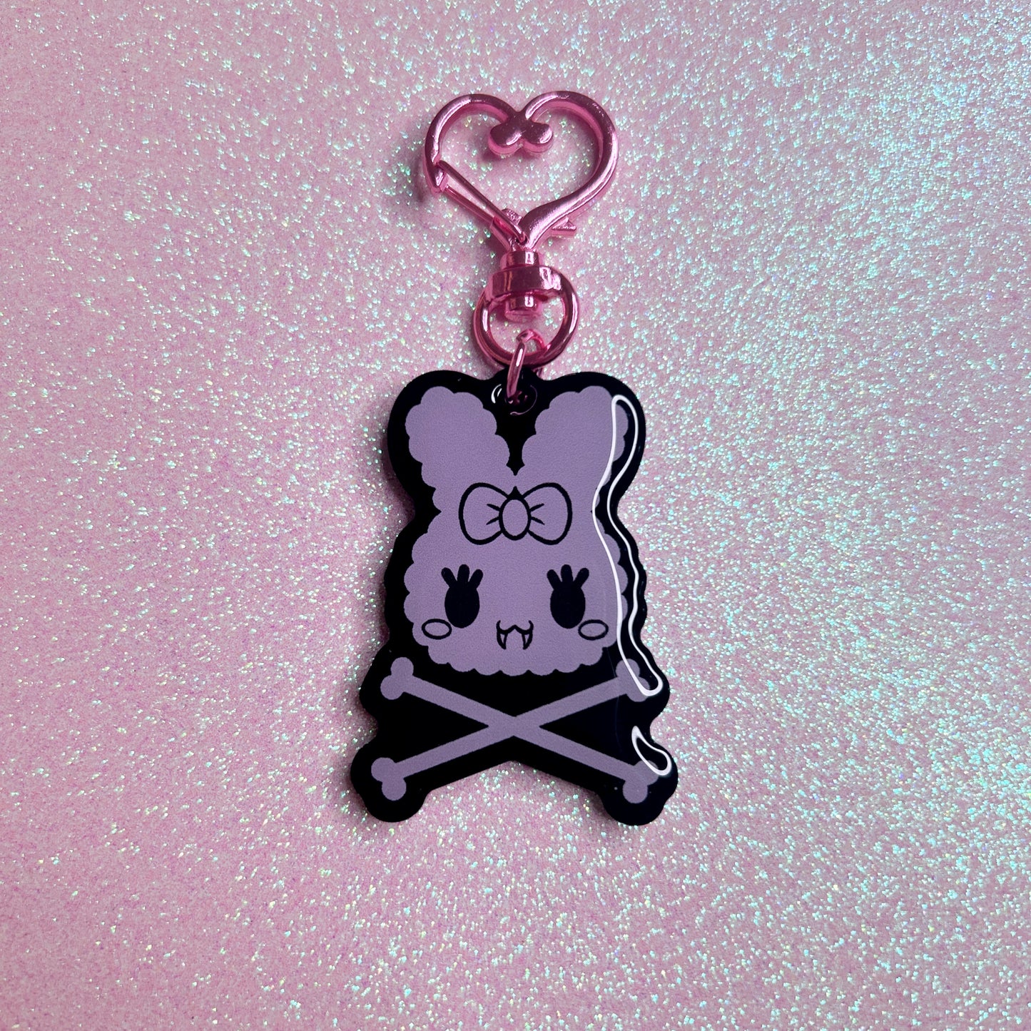 kira crossbones keychain