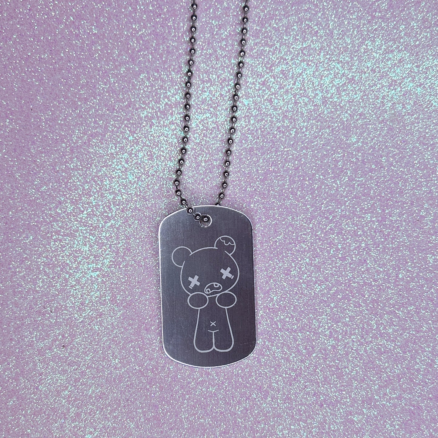 zomnom dog tag necklace