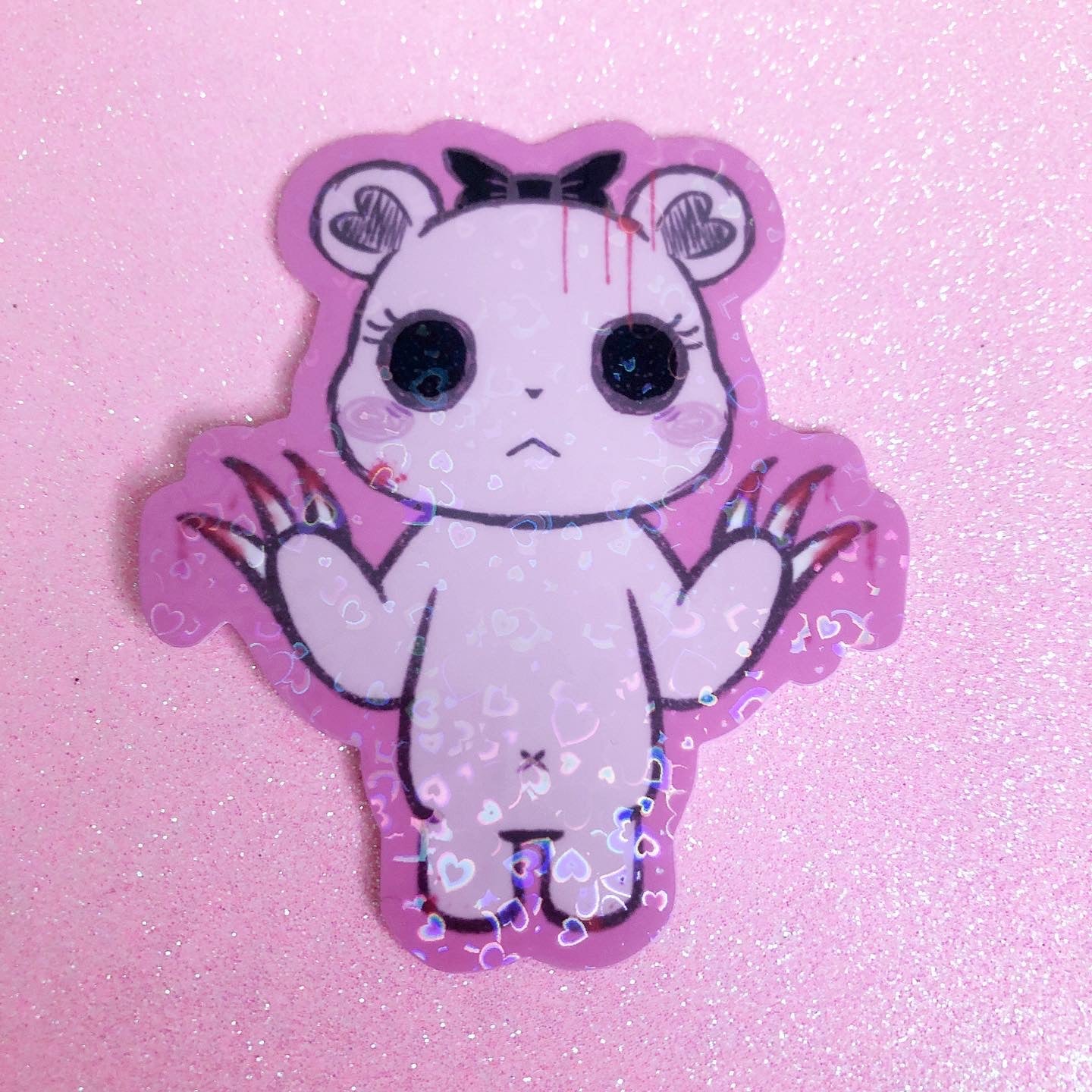 bloody tibby sticker