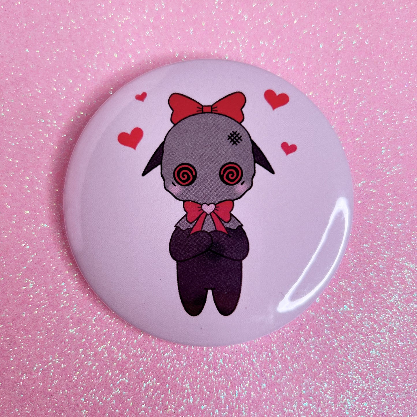 omin valentine's day jumbo button