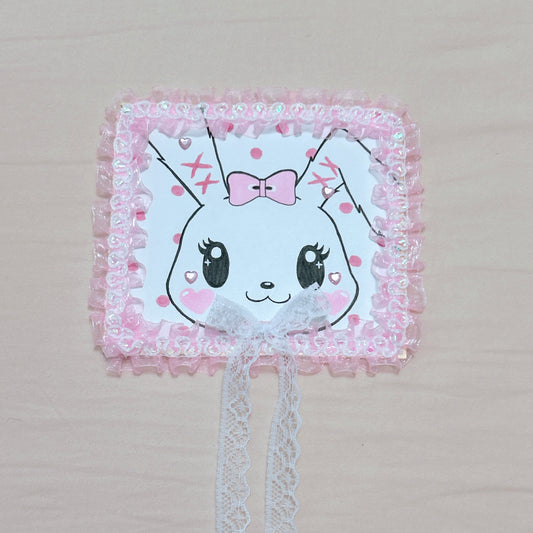 pink bunny original piece