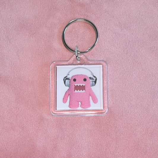 pink keychain