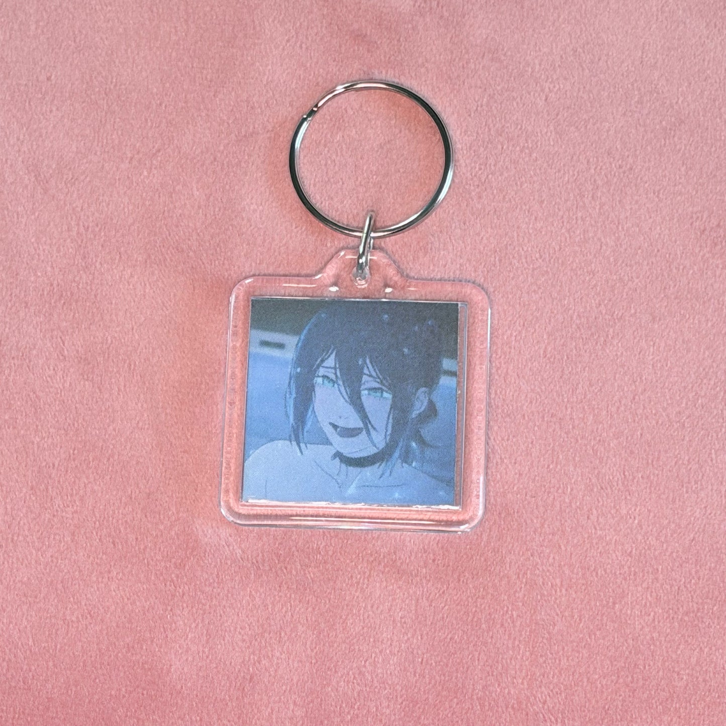 denji + reze keychain