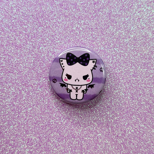 punk bitten button
