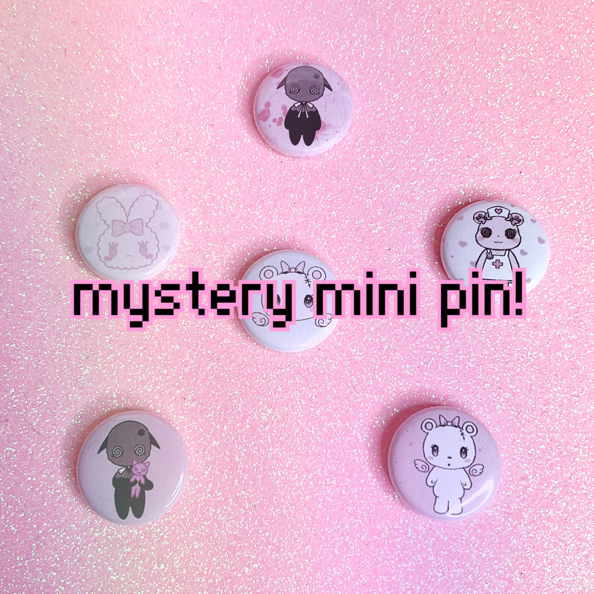 mystery mini button